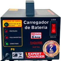 Carregador Baterias Automotivo 12v Até 150 Amperes + Voltímetro - 2 anos de garantia