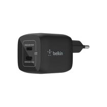 Carregador Belkin Dual USB-C Preto Bivolt - Modelo WCH011VFBK