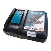 Carregador Bivolt Para Baterias De Ions De Litio- 18v E-14.4v Makita DC18RC
