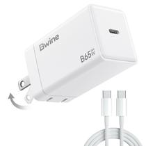 Carregador Bwine B65W GaN Adaptador USB-C de 65W com cabo