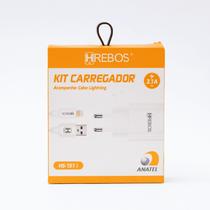 Carregador Cabo E Fonte Lightning
