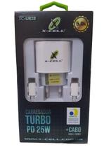 Carregador + Cabo Rápido Turbo 25w, 5.0A Samsung, Motorola, Tipo C