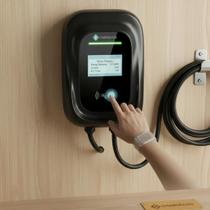 Carregador Carro Elétrico Wallbox 7,4Kw 32a Tipo 2 220V Ev Estação Carregamento Rápido Preto Com Tela Lcd 4,3 Pol BYD Gwm Dolphin Carregador Carro Elétrico Wallbox 7,4Kw 32a Tipo 2 220V Ev Estação Carregamento Rápido Preto Com Tela Lcd 4,3 Pol BYD Gwm Dolphin