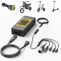 Carregador Carsty certificado pela UL 42V 1,5A com 5 conectores