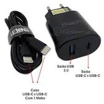 Carregador Celular 18.5W 5.1A com Cabo Usb / Type-C / LE-283CC LELONG