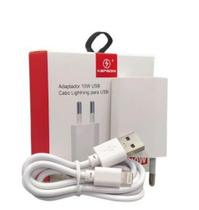 Carregador Celular Lightning 12W +Cabo USB Kapbom KA-5007 5G