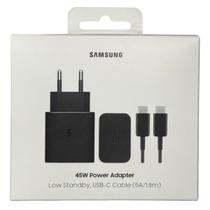 Carregador Celular Power Adapter 45w Usb-c Samsung Carregador Celular Power Adapter 45w Usb-c Samsung
