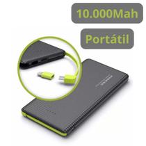 Carregador Celular Powerbank Portátil Externo 10000mah Universal
