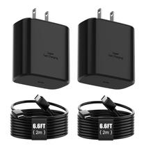 Carregador CFVick 45W Super Fast Type C para Samsung - pacote com 2