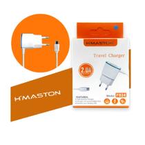 Carregador Com Cabo Embutido V8 - 2.0a - F024