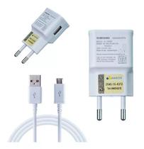 Carregador Compatível Galaxy A01 A10 A10s J1 J2 J3 J4 J5 J6 J7 Prime V8 Branco