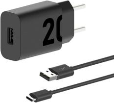 Carregador compativel Motorola Turbo Power Moto 20w - Usb-c