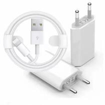 Carregador Completo 5W USB e cabo lightning 1m Iphone-6-6s-7-8-Plus-11-12-XS-Max-X-XR-5S