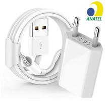 CARREGADOR COMPLETO compativel iPhone/iPad 4 5 6 iPhone/iPad X XR XS 11 12 13 14 15 Pro Max 15W - Lenox