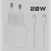 Carregador Completo Compatível Usb-C 20W Turbo usbc Iphone-11-12-13-14 - Adaptador Tomada Fonte Turbo todos modelos Carregador Completo Compatível Usb-C 20W Turbo usbc Iphone-11-12-13-14 - Adaptador Tomada Fonte Turbo todos modelos