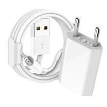 Carregador completo Lightning 5 6 5 6 7 8 Plus X 11 12 13 14 15 Tomada Fonte Usb + Cabo Lightning Reforçado