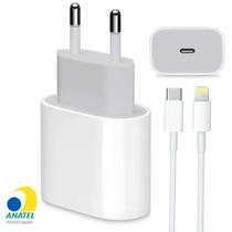 Carregador Completo Novo USBC Compativel Para I Phone11,12,13,14 Turbo 20W X Xr XS Com fonte e Cabo OriginalFoxcom