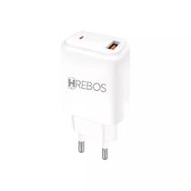 Carregador Completo Para Lightning Fonte e Cabo 3.1A Hrebos HS-151i Carregador Completo Para Lightning Fonte e Cabo 3.1A Hrebos HS-151i