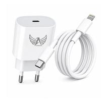 Carregador Completo Tipo-C 20W com Cabo Lightning/Tipo-C de 1 metro AL-5020-5G