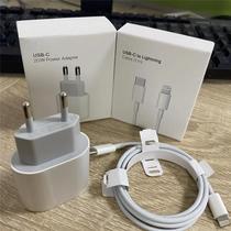 Carregador Completo UsbC 20W Turbo Compatível Iphone/11/12/13/14 / Adaptador Tomada/Original/Fonte Turbo todos modelos