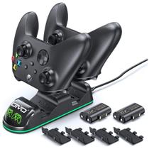 Carregador Controle Xbox One Series S/x + 2 Baterias 800mah - DOBE CHARGING DOCK