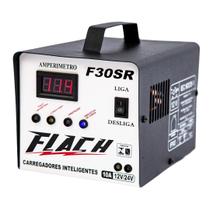 Carregador de acum. baseado em tec. digital. mod.: f30. (10a-12/24v sr). aux. bateria na part. em ate 30a.