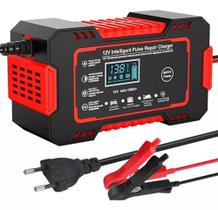Carregador De Bateria 12v Carro Moto 6 Amperes Inteligente Display Mutifunções