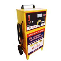 Carregador de bateria 12V rápido e lento com auxiliar de partida - CK12A50 (110V/220V)