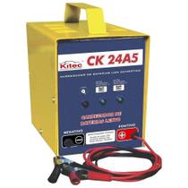 Carregador de Bateria 5Ah 12V/24V em Série Bivolt CK24A5 KITEC Carregador de Bateria 5Ah 12V/24V em Série Bivolt CK24A5 KITEC