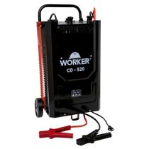 Carregador De Bateria 60/750Ah 12/24V Bivolt Com Aux. Partida CD520 Worker