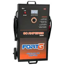 Carregador de Bateria 60A 110/220V com Auxiliar de Partidas Carregador de Bateria 60A 110/220V com Auxiliar de Partidas