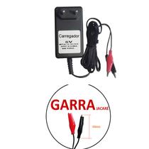 Carregador de Bateria 6Vdc 800mAh Entrada: 110/220V 50/60Hz Carregador de Bateria 6Vdc 800mAh Entrada: 110/220V 50/60Hz