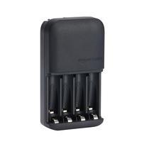 Carregador de bateria Amazon Basics para recarregável AA/AAA