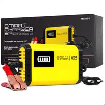 Carregador de Bateria Automotivo 2A Lite V2 Bivolt 12V Smart Charger