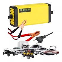 Carregador de bateria automotivo automatico 12v 2a 3a kapbom