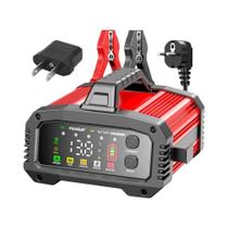 Carregador De Bateria Automotivo Inteligente De Alta Potência 350W 15A 24V 25A 12V Com Display