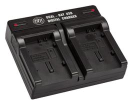 Carregador de bateria BM Premium Dual Bay para câmera de vídeo Canon Vixia