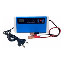 Carregador De Bateria Carro 12 A 24 Volts 10ah