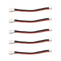 Carregador De Bateria Com Fio De Extensão De Silicone E Conector JST-XH Para Drone RC - Conjunto Com Carregador De Bateria Com Fio De Extensão De Silicone E Conector JST-XH Para Drone RC - Conjunto Com
