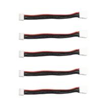 Carregador De Bateria Com Fio De Extensão De Silicone E Conector JST-XH Para Drone RC - Conjunto Com Carregador De Bateria Com Fio De Extensão De Silicone E Conector JST-XH Para Drone RC - Conjunto Com