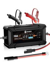 Carregador de Bateria DC HOUSE 12V 10A com Manutenção Inteligente Carregador de Bateria DC HOUSE 12V 10A com Manutenção Inteligente