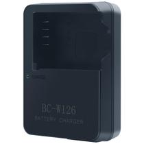 Carregador de bateria de câmera PUIEAUST BC-W126 para Fujifilm