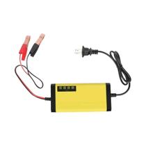 Carregador De Bateria De Carro LED 12V 2A Para Baterias De Chumbo Ácido Úmidas E Secas, Carregador
