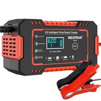 Carregador de Bateria de Carro NEXPEAK NC101 12V 6A - Com Compensação de Temperatura
