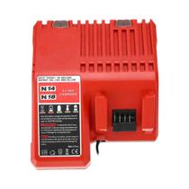 Carregador De Bateria De Íons De Lítio Multivoltagem Milwaukee M18 Substituto 14.4V-18V 48-11-1850