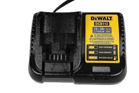 Carregador de Bateria Dewalt 20V MAX (DCB112) - Compatível com Baterias de 12V e 20V
