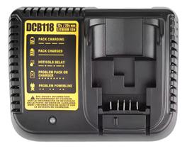 Carregador De Bateria Dewalt Dcb118 Flexvolt 20v