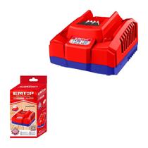 Carregador de Bateria Emtop P20S - 20V / 4A - Para baterias Emtop P20S - Bivolt - EFCR20411-9 Carregador de Bateria Emtop P20S - 20V / 4A - Para baterias Emtop P20S - Bivolt - EFCR20411-9