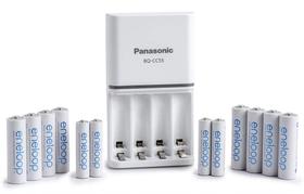 Carregador de bateria Eneloop Power Pack Panasonic K-KJ55MC84CZ