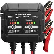 Carregador de bateria FirstPower Pro 2X2 4A Trickle Maintainer Carregador de bateria FirstPower Pro 2X2 4A Trickle Maintainer